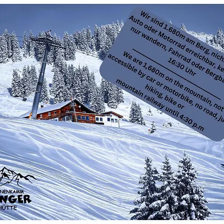 ホテル Berggasthof Singerhutte In Hofen, Reutte Höfen